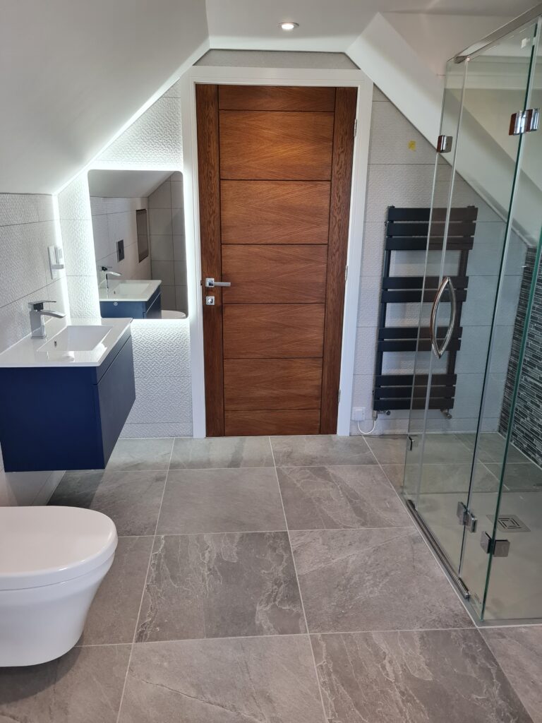 Ensuite for bedroom 2. Gallery of completed projects