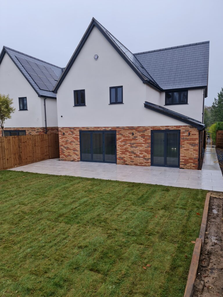 Gallery of completed projects. Plot 1, Dursley, new build home. 4 bed detached new home with study/5th bedroom.