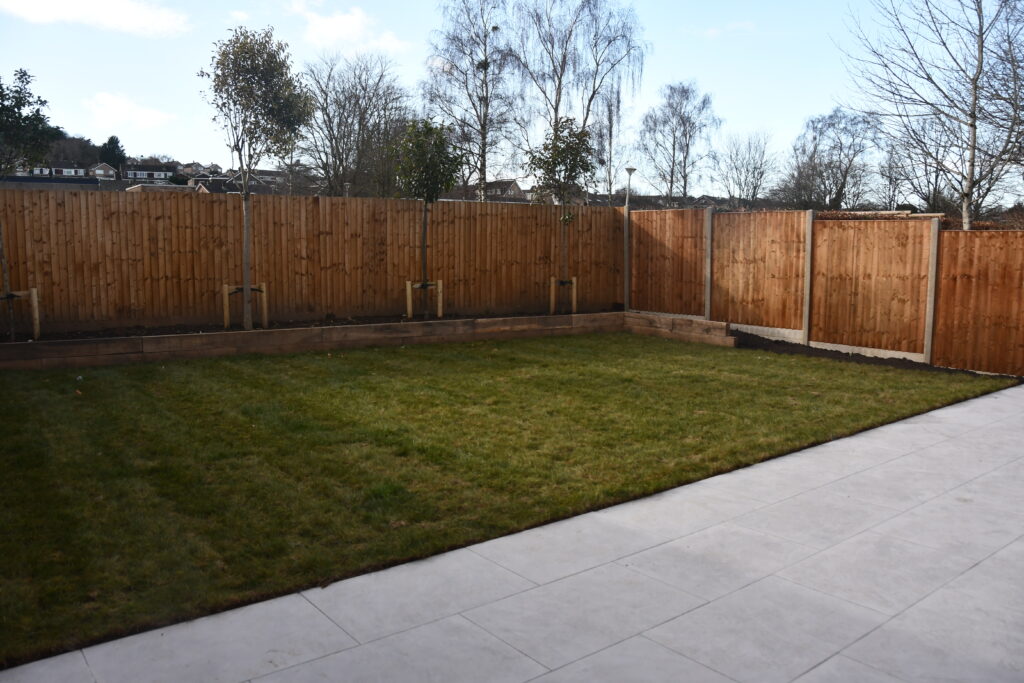 Gallery of completed projects. Rear garden.