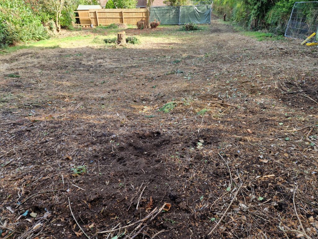 Plot for sale: Cam - Gloucestershire. East half of plot